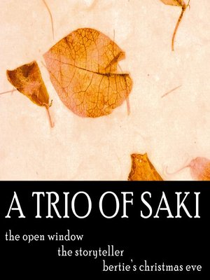 cover image of A Trio of Saki